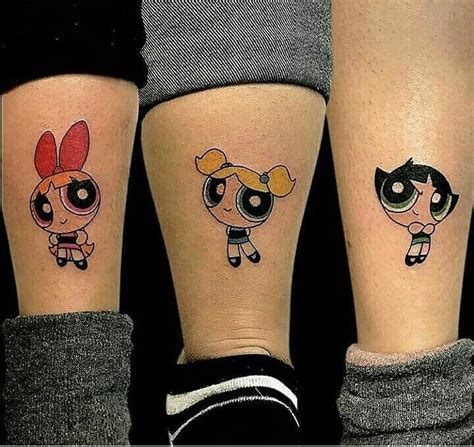 tatuajes de las chicas superpoderosas|Tatuajes de las chicas super poderosas